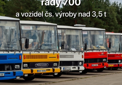 Sraz autobusů KAROSA řady 700 a setkání majitelů vozidel čs. výroby těžších 3.5 t - Ralsko 2024