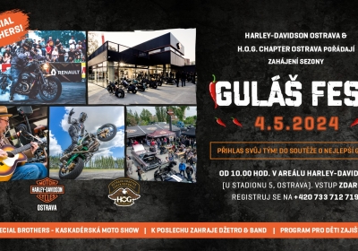 Guláš Fest Harley-Davidson Ostrava 2024