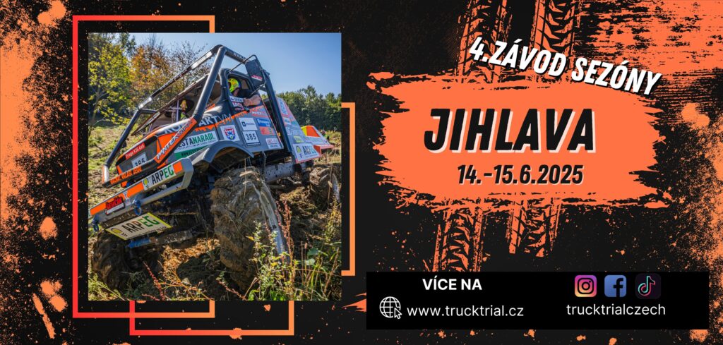 www.sraziky.cz truck trial 2025 jihlava 1024x489